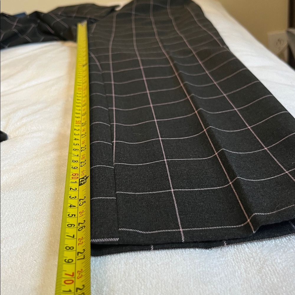 LOFT Julie Windowpane Patterned Pants - image 9